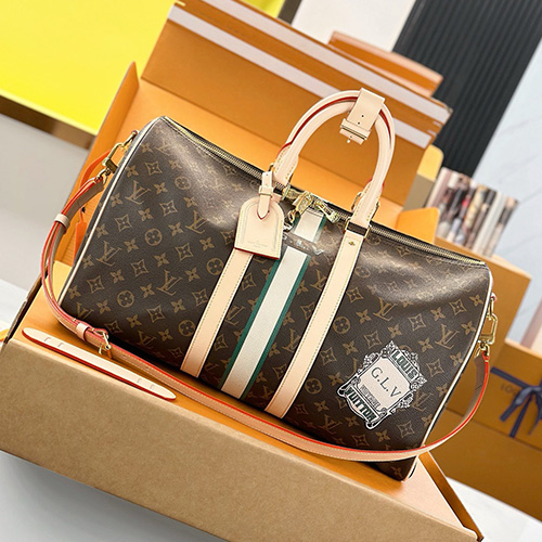 [가격문의][홍콩명품.LOUIS VUITTON] 루이비통 26SS 로고 모노그램 키폴 45 몬 반둘리에 크로스백 캐리어 여행가방 P01944 (브라운), BGM5669, BDA, 홍콩명품가방,명품쇼핑몰,크로스백,핸드백,구매대행