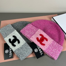 [홍콩명품.CHANEL] 샤넬 26SS 로고 캐시미어 비니 모자 (2컬러), CA0415, NNT, 명품레플리카 모자 캡 남자여자