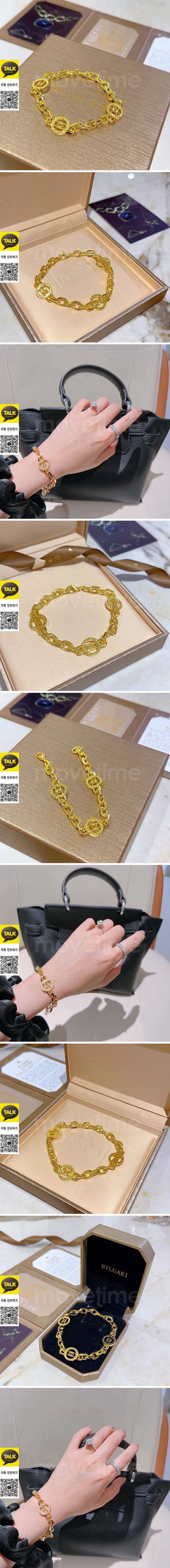 [홍콩명품.BVLGARI] 불가리 26SS 로고 DIVAS\'DREAM 팔찌, ET3368, NNT, 명품레플리카 모자 캡 남자여자