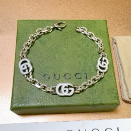 [홍콩명품.Gucci] 구찌 26SS 로고 실버 팔찌, ET3389, NNT, 명품레플리카 모자 캡 남자여자