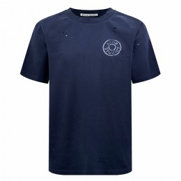 [홍콩명품.ACNE STUDIO] 아크네스튜디오 26SS 로고 빈티지 반팔 티셔츠 (네이비), BM24611, KK, 레플리카의류,미러급사이트