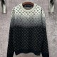 [홍콩명품.LOUIS VUITTON] 루이비통 26SS 로고 모노그램 그라데이션 니트 스웨터 (블랙), BM24621, KK, 레플리카의류,미러급사이트