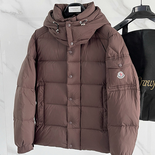 [홍콩명품.MONCLER] 몽클레어 26SS 로고 후드 구스다운 패딩 자켓 (2컬러), BM24634, HH, 레플리카의류,미러급사이트