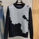 [홍콩명품.LOUIS VUITTON] 루이비통 26SS 로고 모노그램  니트 스웨터 (블랙), BM24643, HH, 레플리카의류,미러급사이트