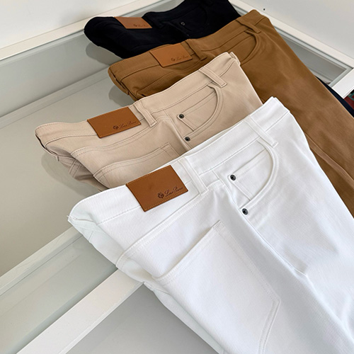 [홍콩명품.Loro Piana] 로로피아나 26SS 로고 데님 팬츠 진 청바지 (4컬러), BM24681, 레플리카의류,미러급사이트