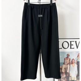 [홍콩명품.Maison Margiela] 메종마르지엘라 26SS 로고 오버핏 팬츠 바지 (블랙), BM24710, X2, 레플리카의류,미러급사이트