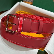[홍콩명품,GOYARD] 고야드 26SS 로고 FLORIDA 레드 레더 가죽 벨트 (4컬러), 4.0cm, BT1510, X1, 명품레플리카,인터넷쇼핑몰,남자명품,해외직구