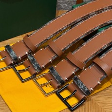 [홍콩명품,GOYARD] 고야드 26SS 로고 FLORIDA 블랙 레더 가죽 벨트 (4컬러), 4.0cm, BT1515, X1, 명품레플리카,인터넷쇼핑몰,남자명품,해외직구