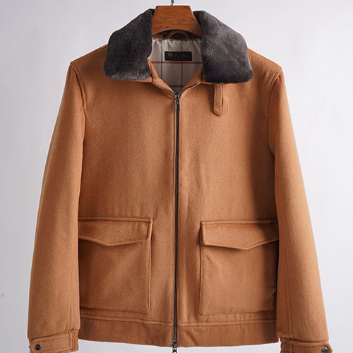 [홍콩명품.Loro Piana] 로로피아나 26SS 로고 시어링 울 자켓 (2컬러), BM24739, JL, 레플리카의류,미러급사이트