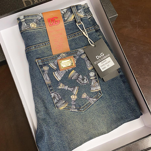 [홍콩명품.D&G] 돌체앤가바나 26SS 로고 데님 팬츠 진 청바지, BM24766, S1F, 레플리카의류,미러급사이트