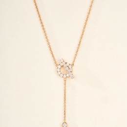 [홍콩명품.Hermes] 에르메스 26SS 로고 Finesse 다이아 장식 목걸이 팔찌 (2컬러), ET3442, 홍콩명품의류,구매대행,온라인명품