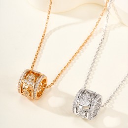 [홍콩명품.QEELIN] 레드 키린 26SS 로고 Wulu Lace 조롱박 목걸이 (2컬러), ET3453, 홍콩명품의류,구매대행,온라인명품