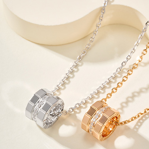 [홍콩명품시계.CHOPARD] 쇼파드 26SS 로고 다이아 장식 링 목걸이 (2컬러), ET3479, 홍콩명품의류,구매대행,온라인명품