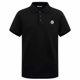 [홍콩명품.MONCLER] 몽클레어 26SS 로고 카라 폴로 반팔 티셔츠 (2컬러), BM24807, KK, 레플리카의류,미러급사이트