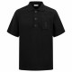 [홍콩명품.YSL] 입생로랑 26SS 로고 자수 카라 폴로 반팔 티셔츠 (블랙), BM24838, JL, 레플리카의류,미러급사이트