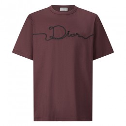 [홍콩명품,Christian Dior] 디올 26SS 로고 자수 반팔 티셔츠 (3컬러), BM24854, JL, 레플리카의류,미러급사이트