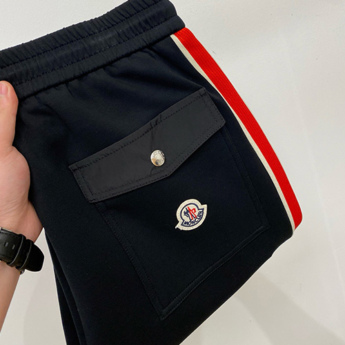 [홍콩명품.MONCLER] 몽클레어 26SS 로고 조거 팬츠 바지 (블랙), BM24892, KSM, 레플리카의류,미러급사이트