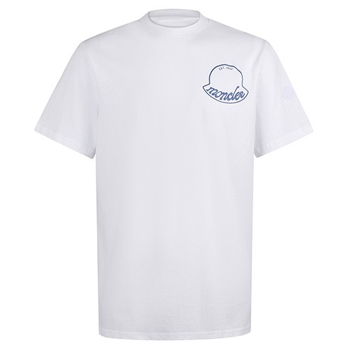 [홍콩명품.MONCLER] 몽클레어 26SS 로고 자수 반팔 티셔츠 (2컬러), BM24912, KK, 레플리카의류,미러급사이트