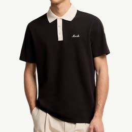 [가격문의][홍콩명품.MONCLER] 몽클레어 26SS 로고 자수 카라 폴로 반팔 티셔츠 (2컬러), BM24915, KK, 레플리카의류,미러급사이트