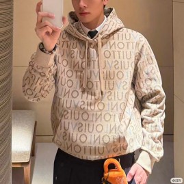 [가격문의][홍콩명품.LOUIS VUITTON] 루이비통 26SS 로고 니트 후드 티셔츠 1AJUTZ (카라멜), BM24933, KK, 레플리카의류,미러급사이트