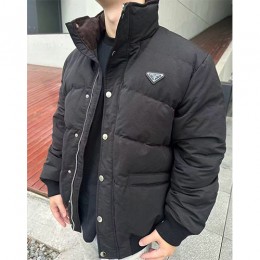 [홍콩명품,PRADA] 프라다 26SS 삼각로고 다운 패딩 자켓 (블랙), BM24953, JL, 레플리카의류,미러급사이트