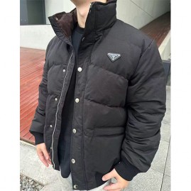 [가격문의][홍콩명품,PRADA] 프라다 26SS 삼각로고 다운 패딩 자켓 (블랙), BM24953, JL, 레플리카의류,미러급사이트