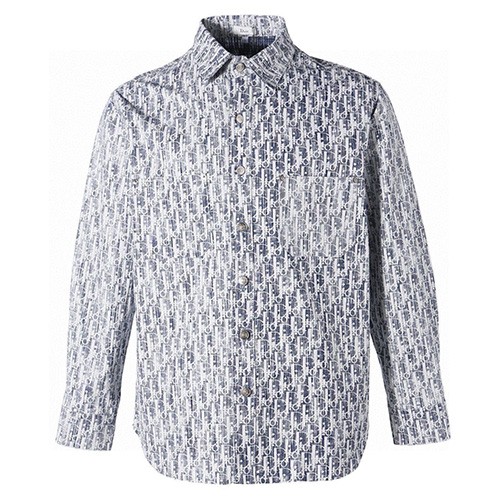 [홍콩명품,Christian Dior] 디올 26SS 로고 오블리크 데님 남방 셔츠, BM25029, TOP, 레플리카의류,미러급사이트
