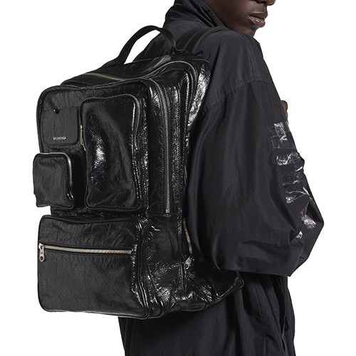 [홍콩명품.BALENCIAGA] 발렌시아가 26SS 로고 Superbusy 백팩 (블랙), BGM5692, BUBU, 홍콩명품가방,명품쇼핑몰,크로스백,핸드백,구매대행