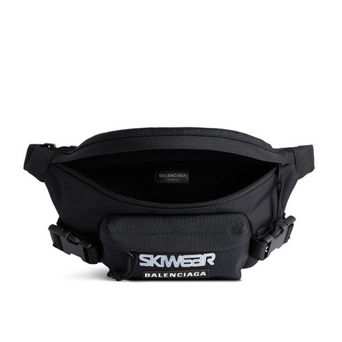 [홍콩명품.BALENCIAGA] 발렌시아가 26SS 로고 Ski Sponsor 힙색 벨트백 (블랙), BGM5698, BUBU, 홍콩명품가방,명품쇼핑몰,크로스백,핸드백,구매대행