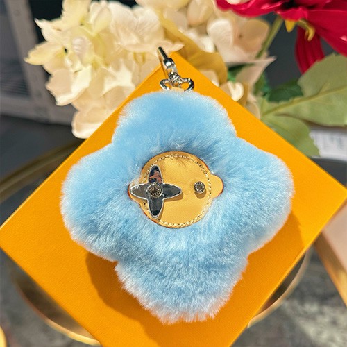 [홍콩명품.LOUIS VUITTON] 루이비통 26SS 로고 VIVIENNE SHEARLING 백참 (스카이블루), ET3558, HY, 홍콩명품의류,구매대행,온라인명품