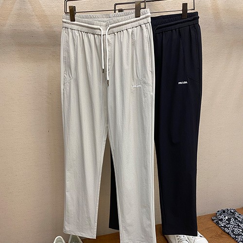 [홍콩명품,PRADA] 프라다 26SS 로고 자수 조거 팬츠 바지 (2컬러), BM25175, 무료배송