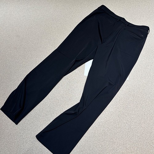 알마니 로고 울 팬츠 바지 (블랙) 26SS