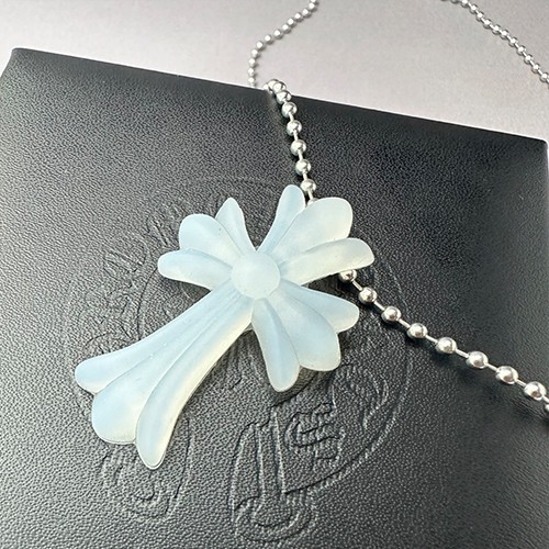 크롬하츠 로고 크로스 80cm 목걸이 (5컬러) 26SS