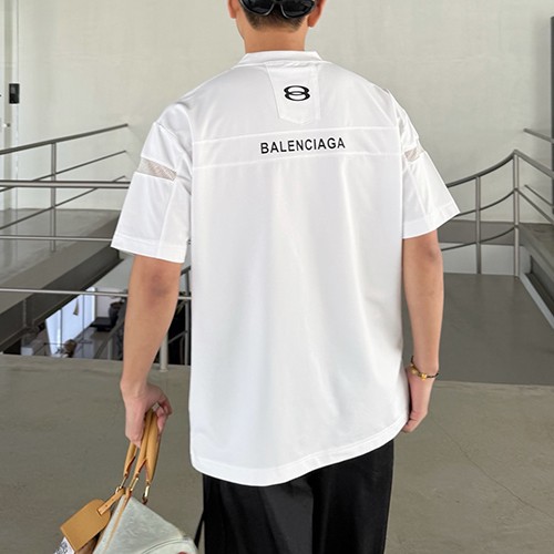 발렌시아가 로고 프린트 반팔 티셔츠 (2컬러) 26SS