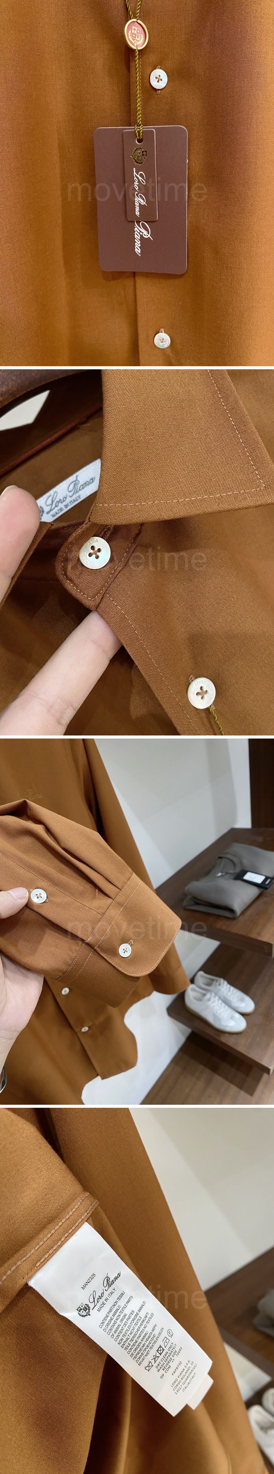 로로피아나 로고 남방 셔츠 (5컬러) 26SS 상세이미지 3