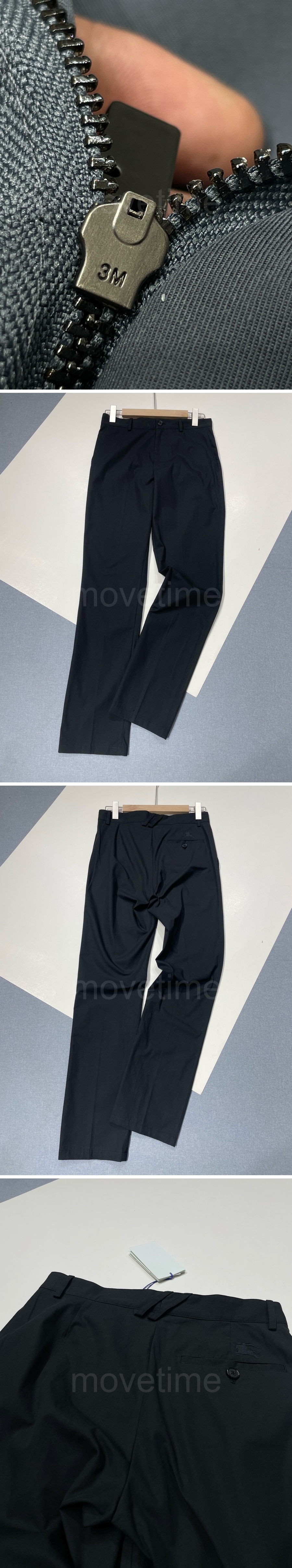 버버리 로고 자수 정장 팬츠 바지 (2컬러) 26SS 상세이미지 4