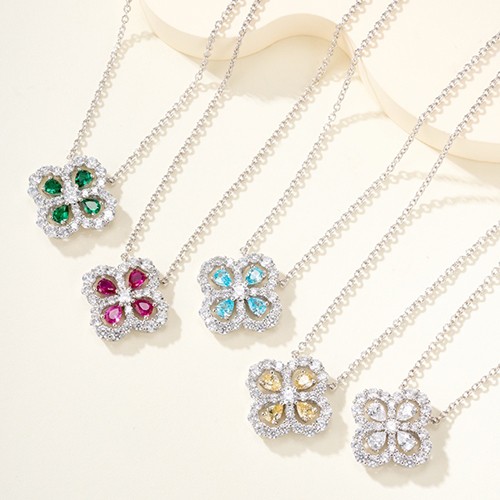 해리윈스턴 로고 Diamond Loop 목걸이 (5컬러) 26SS