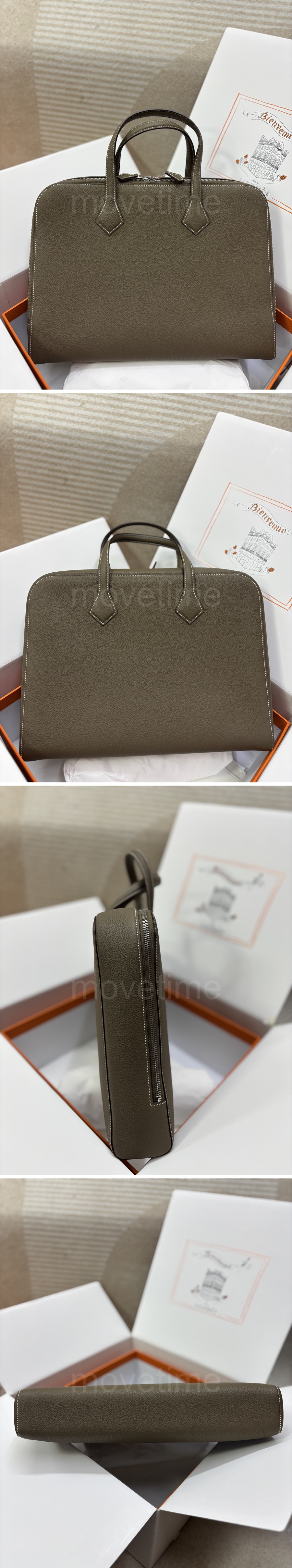 에르메스 로고 Kelly Depeches 36cm 토트백 토고 서류가방 (브라운) 26SS 상세이미지 2