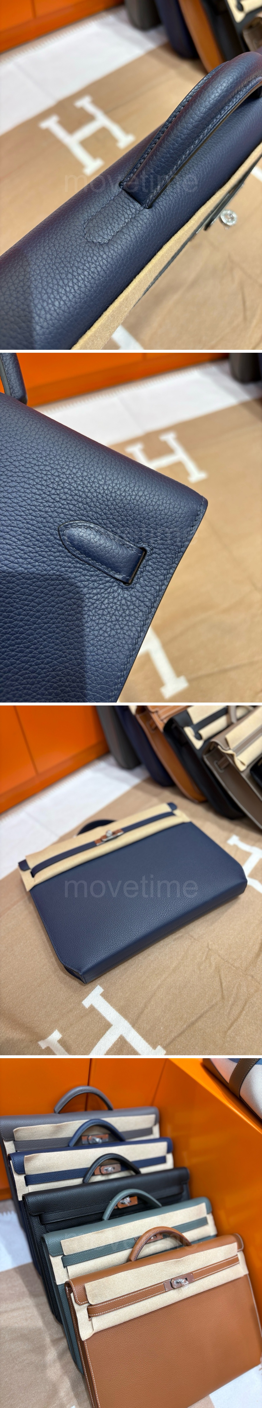 에르메스 로고 Kelly Depeches 36cm 남성용 남자 토고 서류가방 (4컬러) 26SS 상세이미지 3
