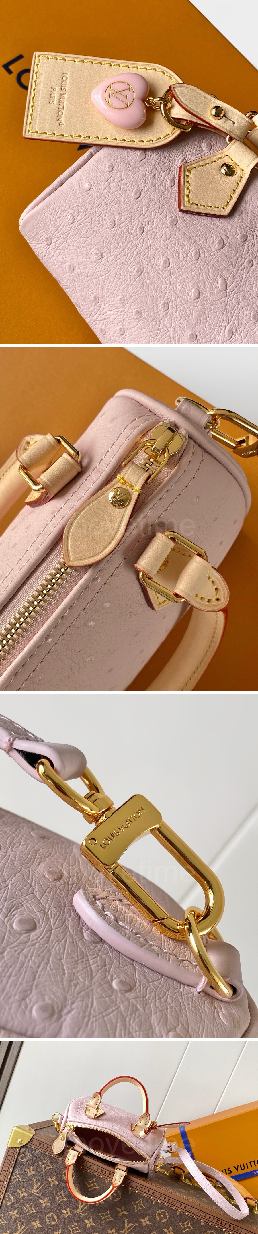 루이비통 로고 Nano Speedy 토트백 핸드백 M89862 (핑크) 26SS 상세이미지 3