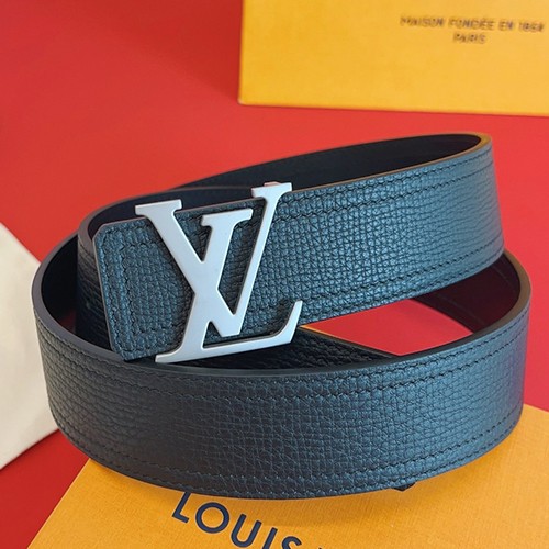 루이비통 로고 LV 레더 가죽 4.0cm 벨트 (3컬러) 26SS