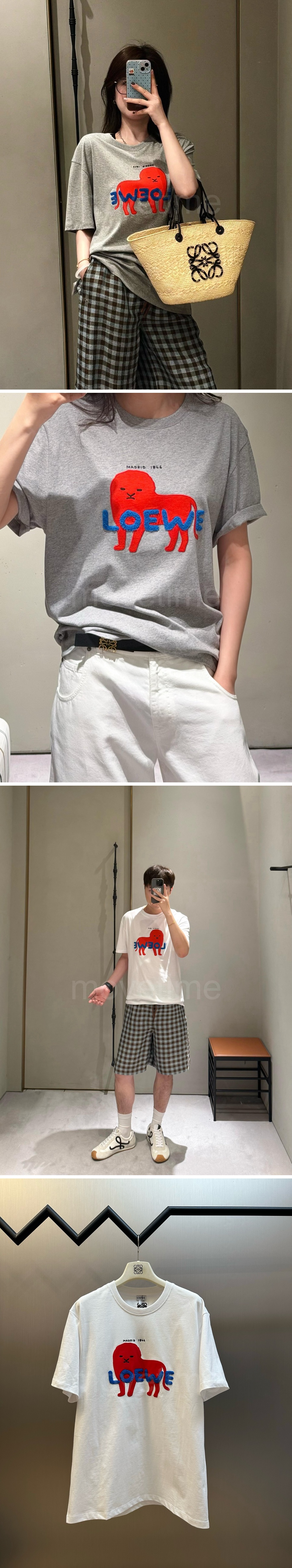 로에베 그래픽 프린트 반팔 티셔츠 26SS 상세이미지 2