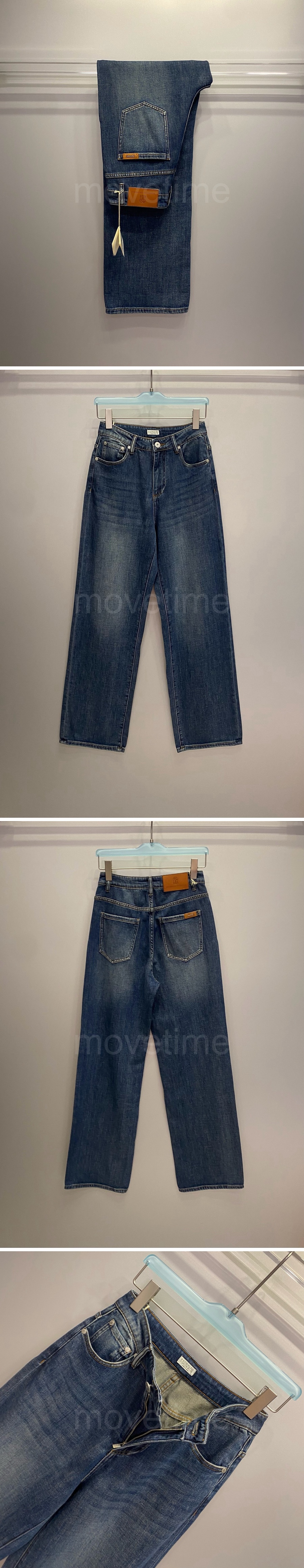 브루넬로 쿠치넬리 여성 오버핏 데님 팬츠 진 청바지 26SS 상세이미지 2