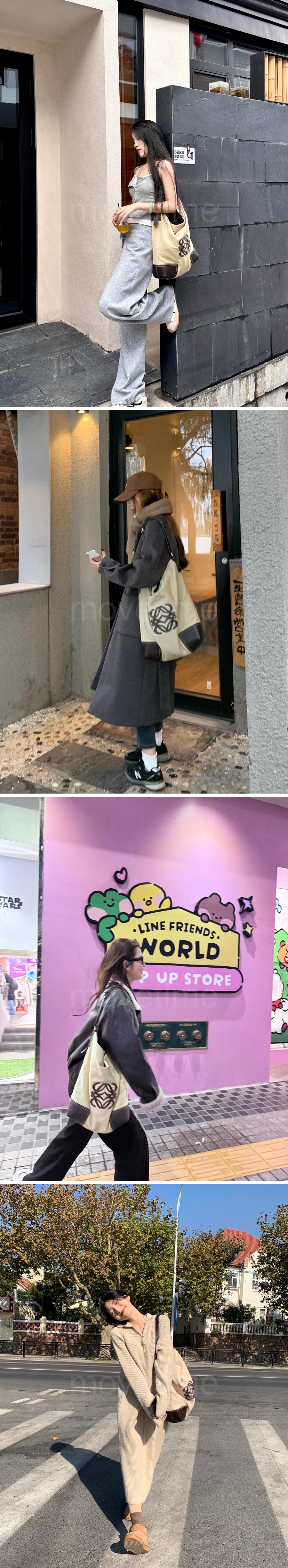로에베 Vintage 호보백 쇼핑백 26SS 상세이미지 3