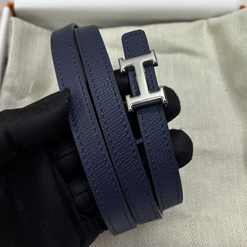 에르메스 여성 레더 가죽 1.3cm 벨트 26SS