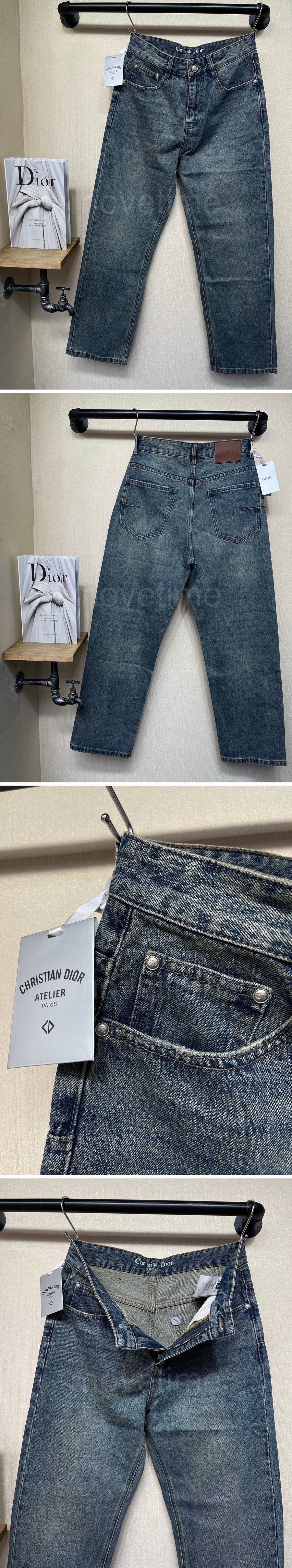 디올 데님 팬츠 진 청바지 26SS 상세이미지 3