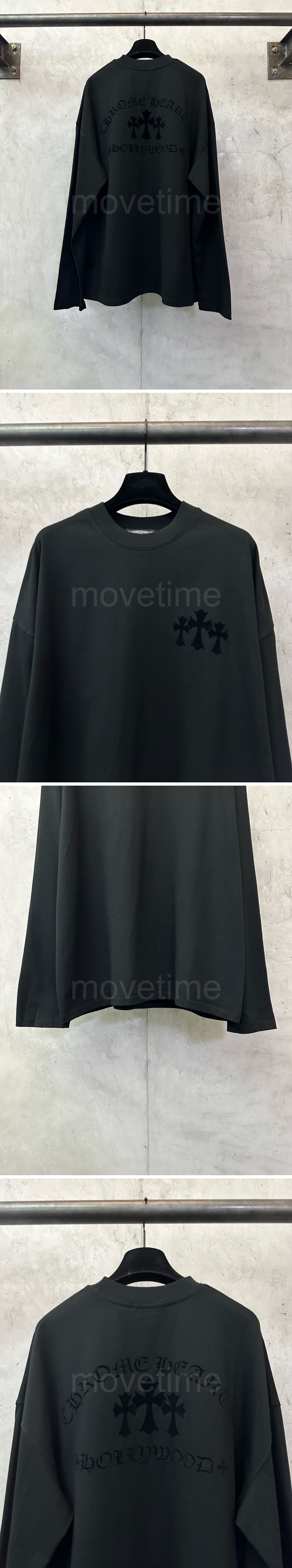 크롬하츠 남성용 긴팔티 320g, 26ss 상세이미지 6
