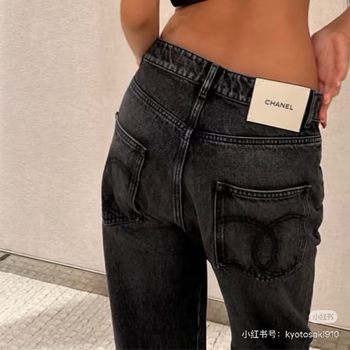 샤넬 오버핏 여자 청바지 미러급 명품레플리카 26SS