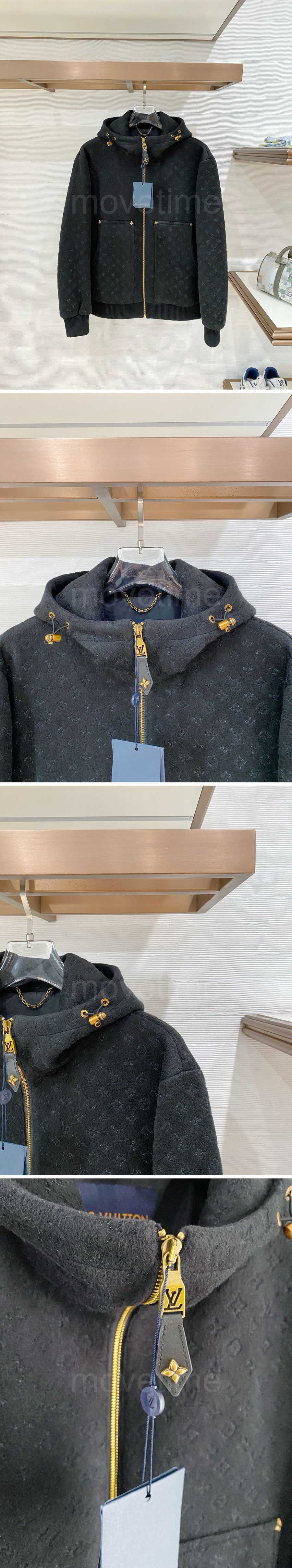 루이비통 가을 모노그램 후드 집업 자켓 26SS 상세이미지 2