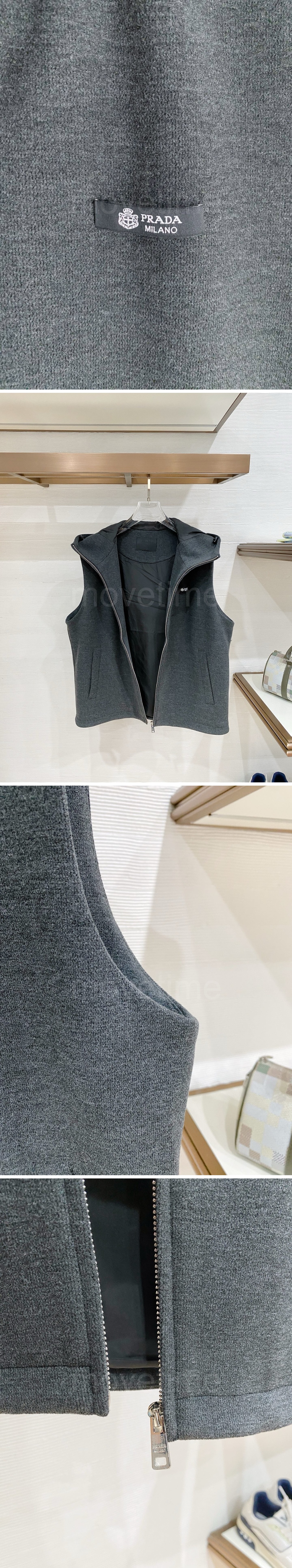 프라다 삼각로고 나일론 조끼 베스트 + 자켓 3pcs 26SS 상세이미지 5